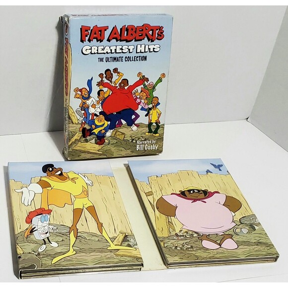 Fat Albert Greatest Hits 4-Disc DVD Set (2004) Classic Animated Comedy Tested - Picture 2 of 12